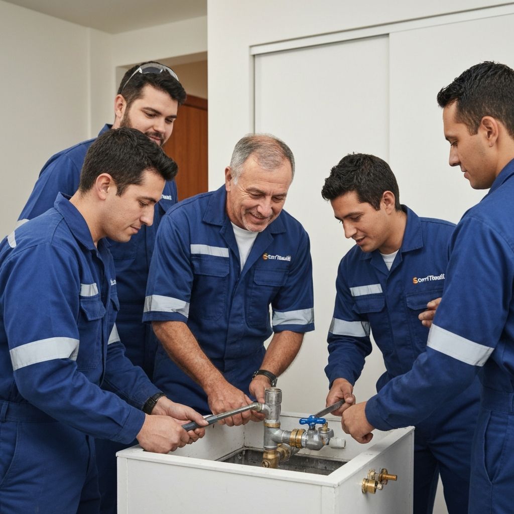 Equipo de Plomería - Plomeros Profesionales en ServiTandil